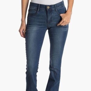 Democracy Straight Leg Jeans in Dark Blue Wash